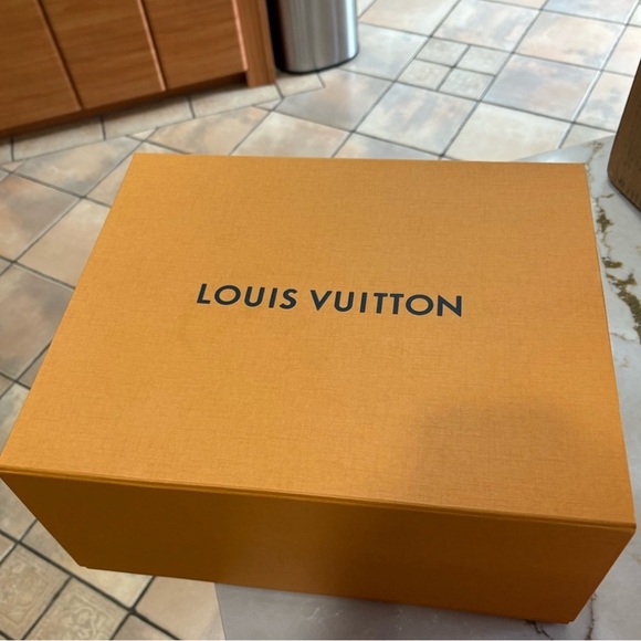 Authentic Louis Vuitton Box 15 3/4 × 13 × 7 1/2" - Picture 1 of 3